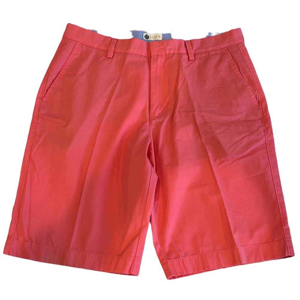 Mens J Crew flat front shorts